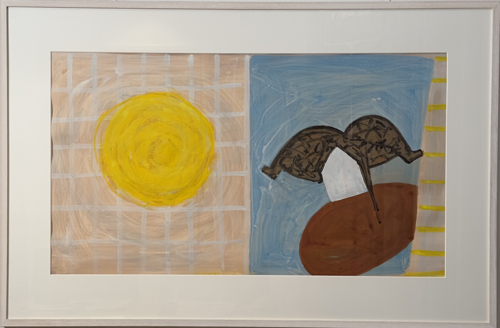 Coming home — schilderij van Everard Warffemius