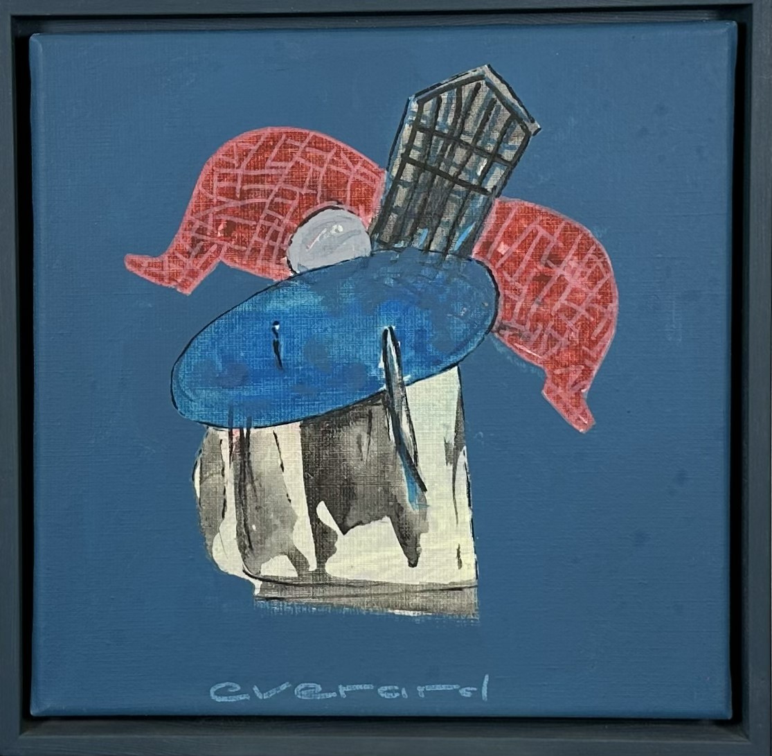 Dreaming from home — schilderij van Everard Warffemius