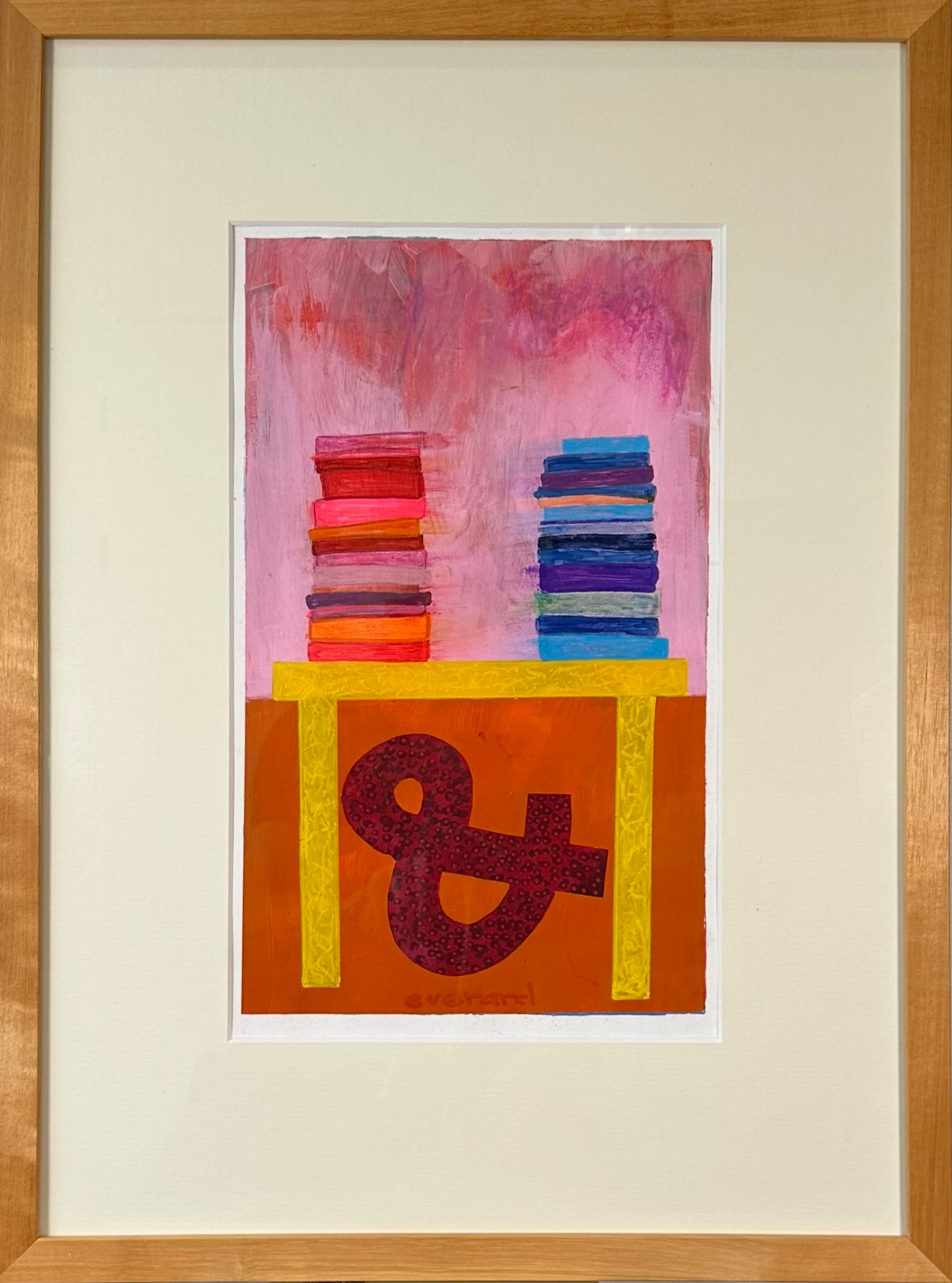 What connects us today — schilderij van Everard Warffemius